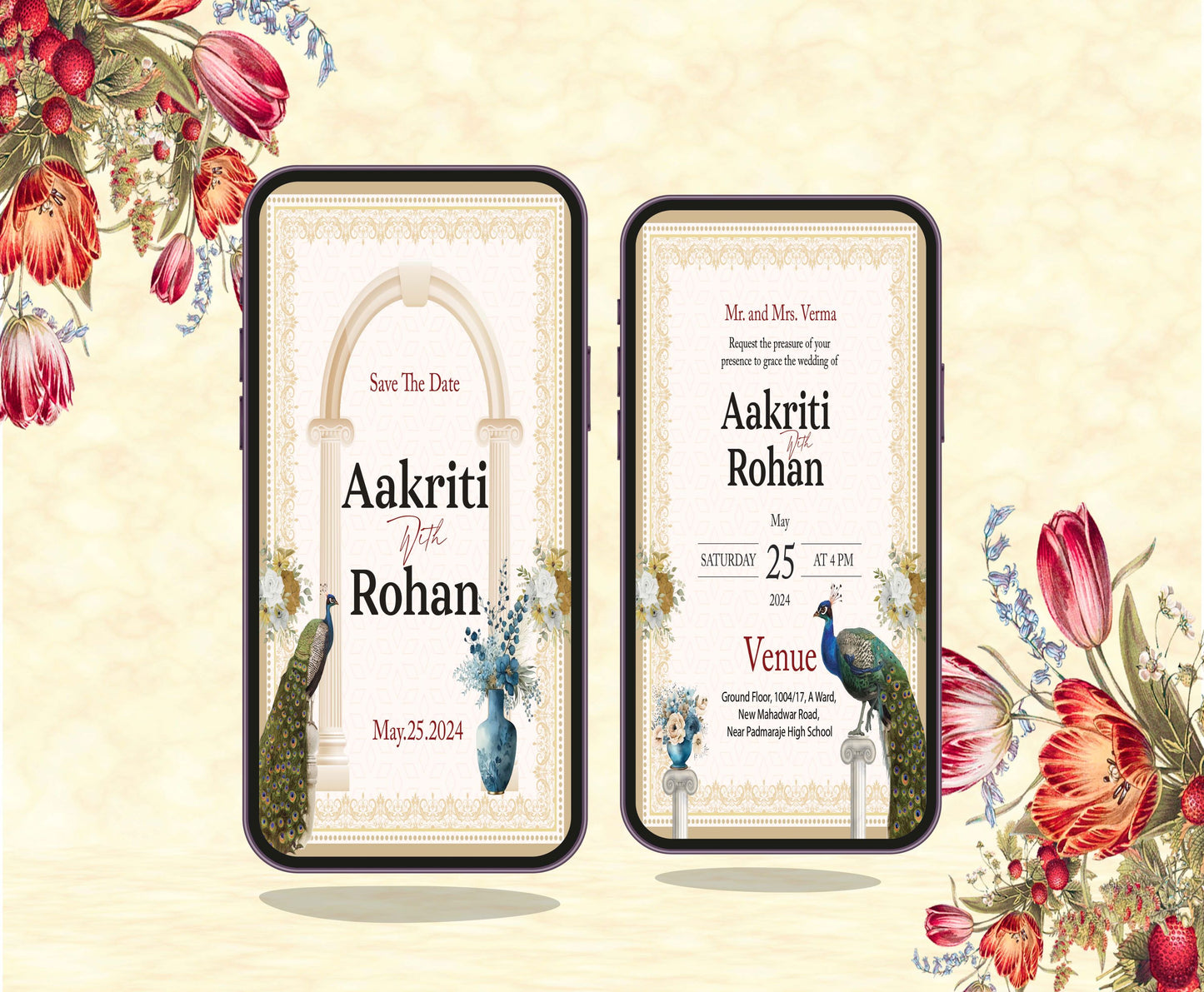 Wedding Theme Invitation for Birthday