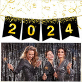 New Year Party Banner for Decorations