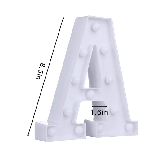 A Letter Light, Marquee Alphabet Light Letters for Room Decor Lights, Led Letters Alphabet for Decoration, Letter Lights for Birthday