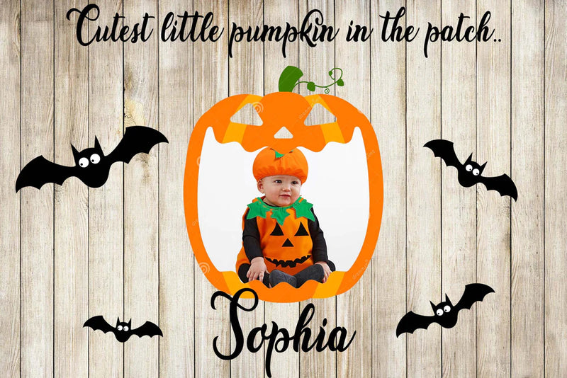 Halloween Party Welcome Board - Personalized