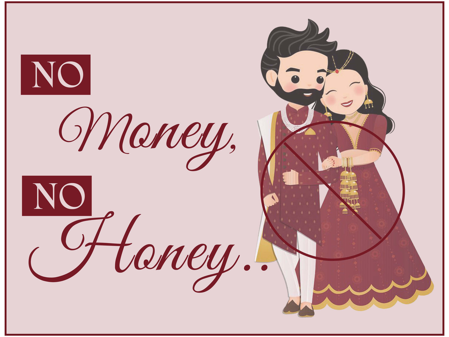 FUN DESI WEDDING SIGNS/ DESI INDIAN WEDDING/ HINDU WEDDING RASAM SIGNS