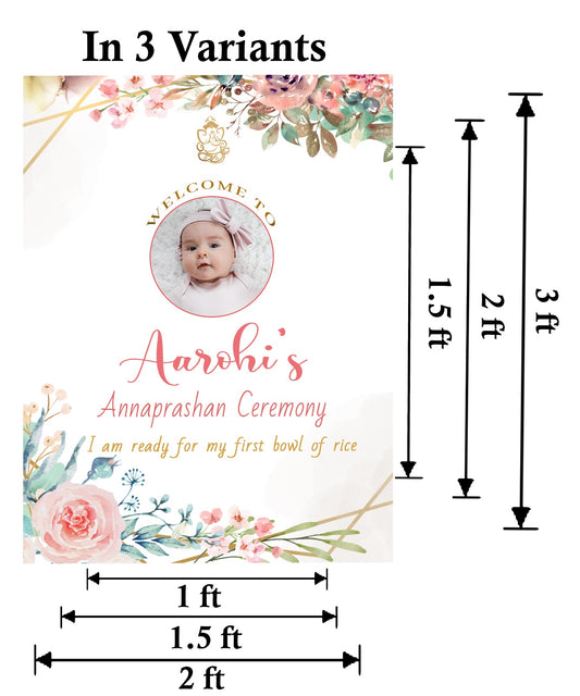 Annaprashan Welcome Sign Board