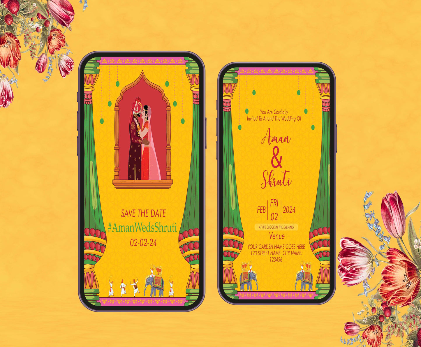 Wedding Theme Invitation for Birthday