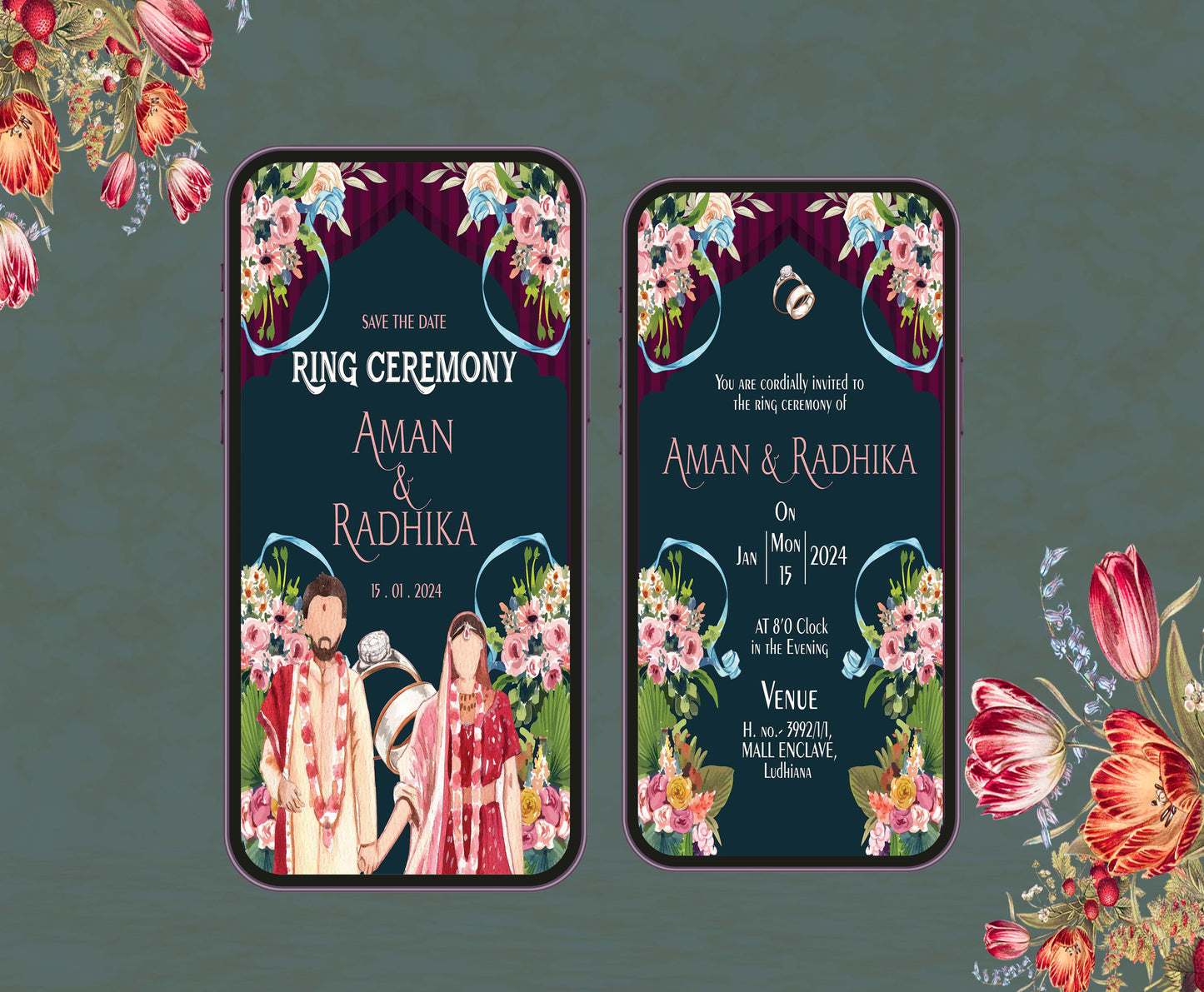 Wedding Theme Invitation for Birthday