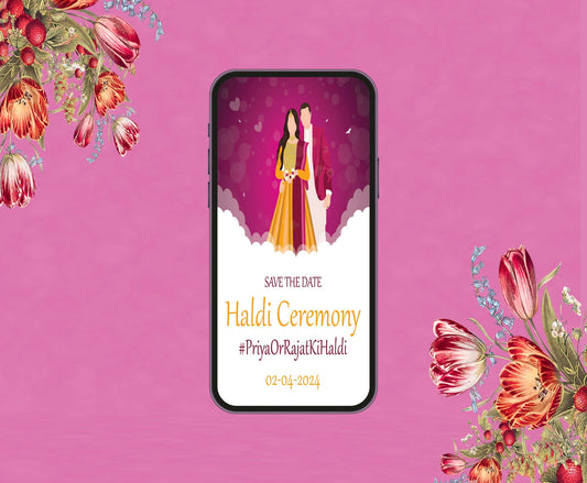 Wedding Theme Invitation for Birthday