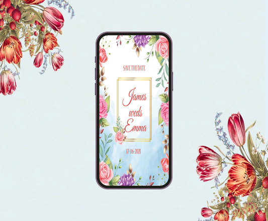 Wedding Theme Invitation for Birthday