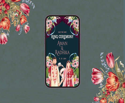 Wedding Theme Invitation for Birthday