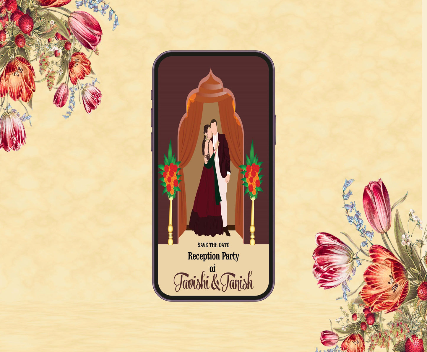 Wedding Theme Invitation for Birthday