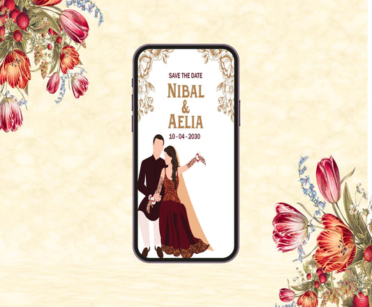 Wedding Theme Invitation for Birthday