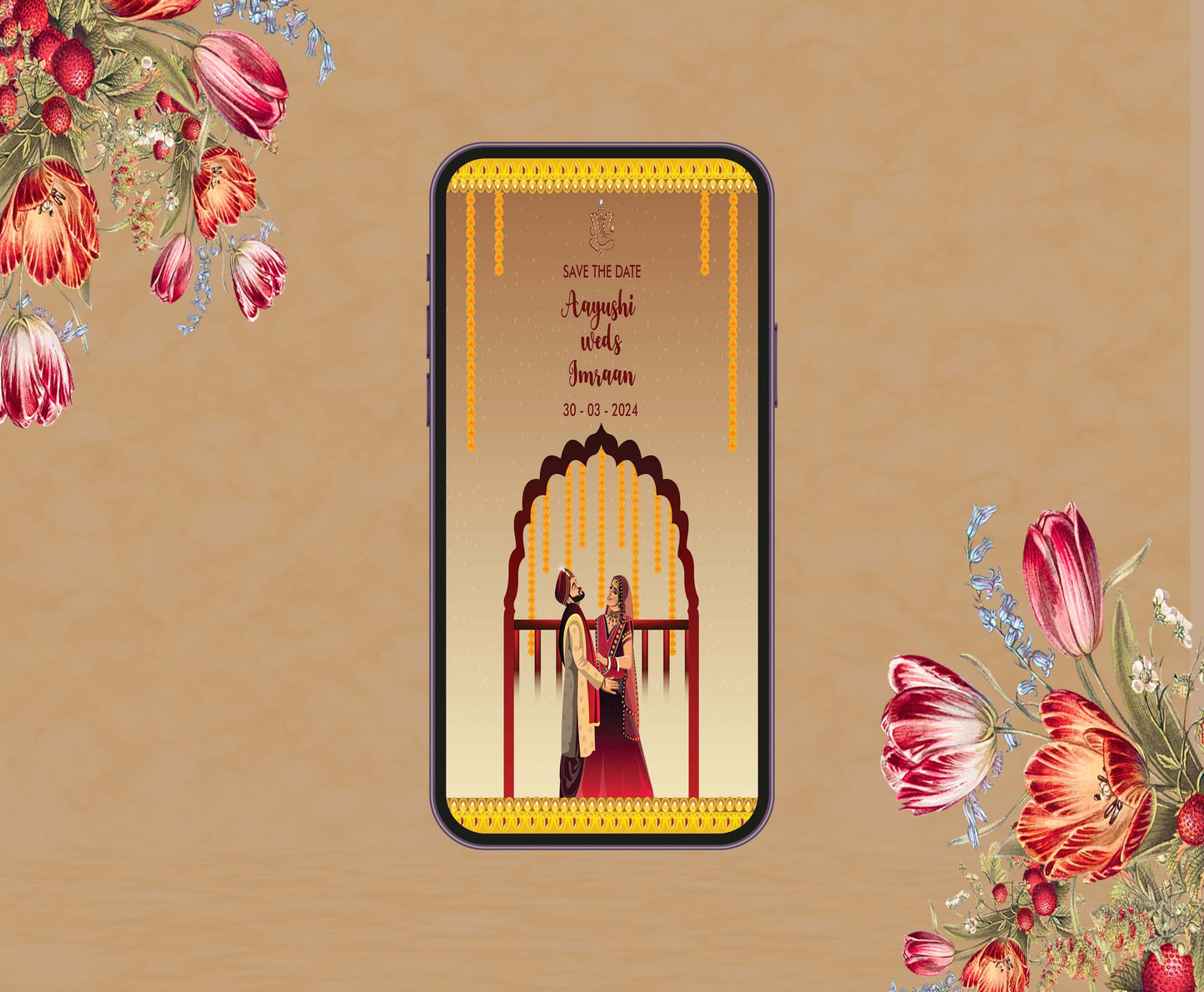 Wedding Theme Invitation for Birthday