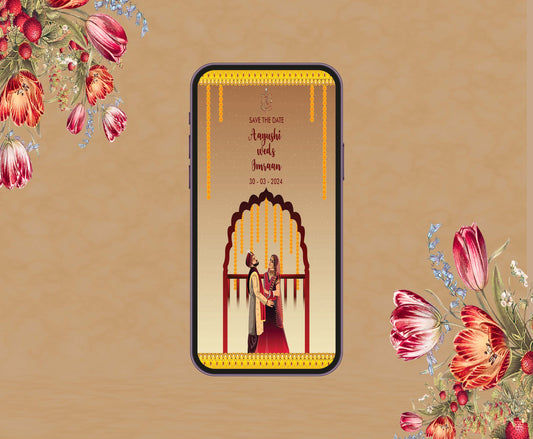 Wedding Theme Invitation for Birthday