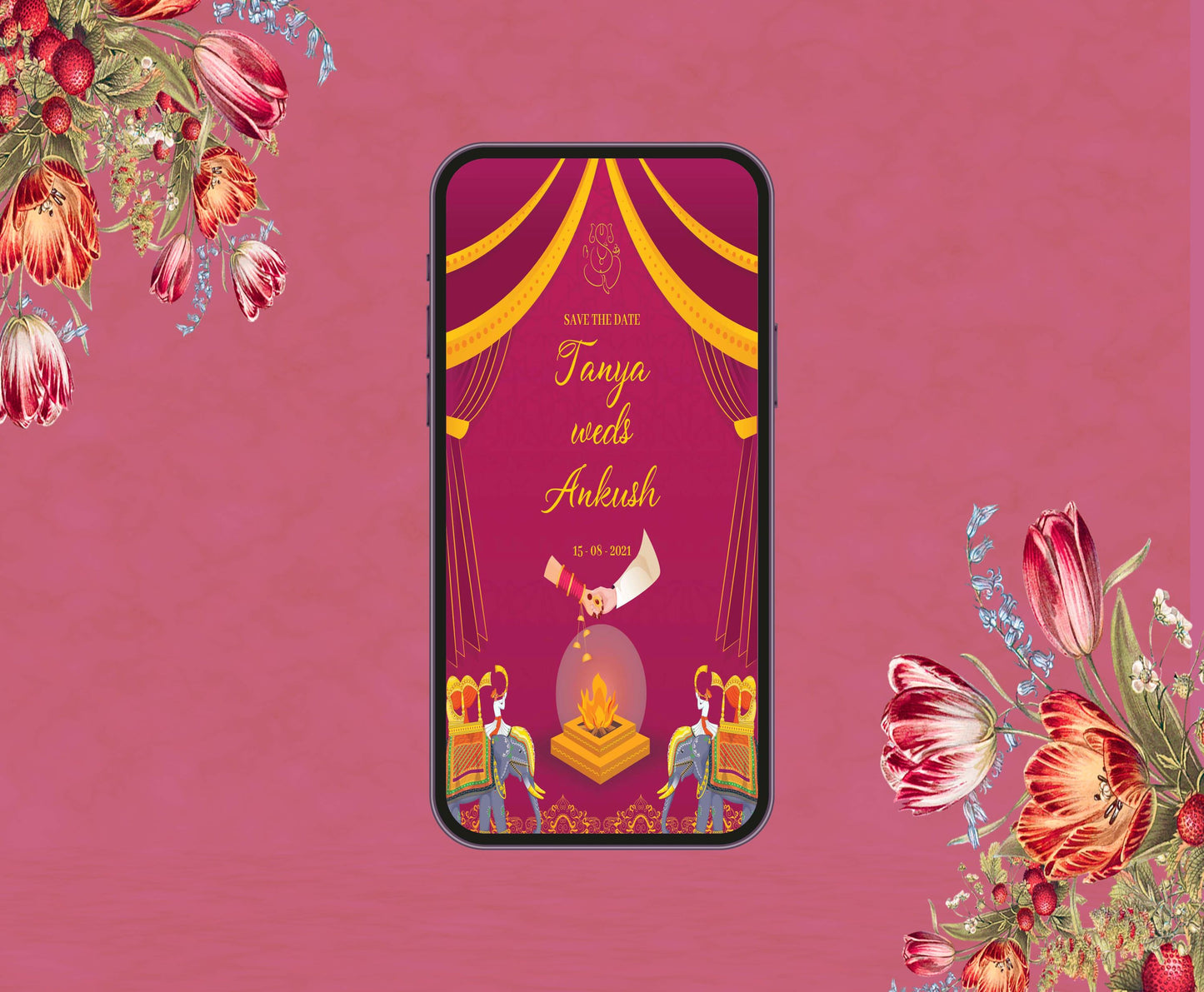 Wedding Theme Invitation for Birthday