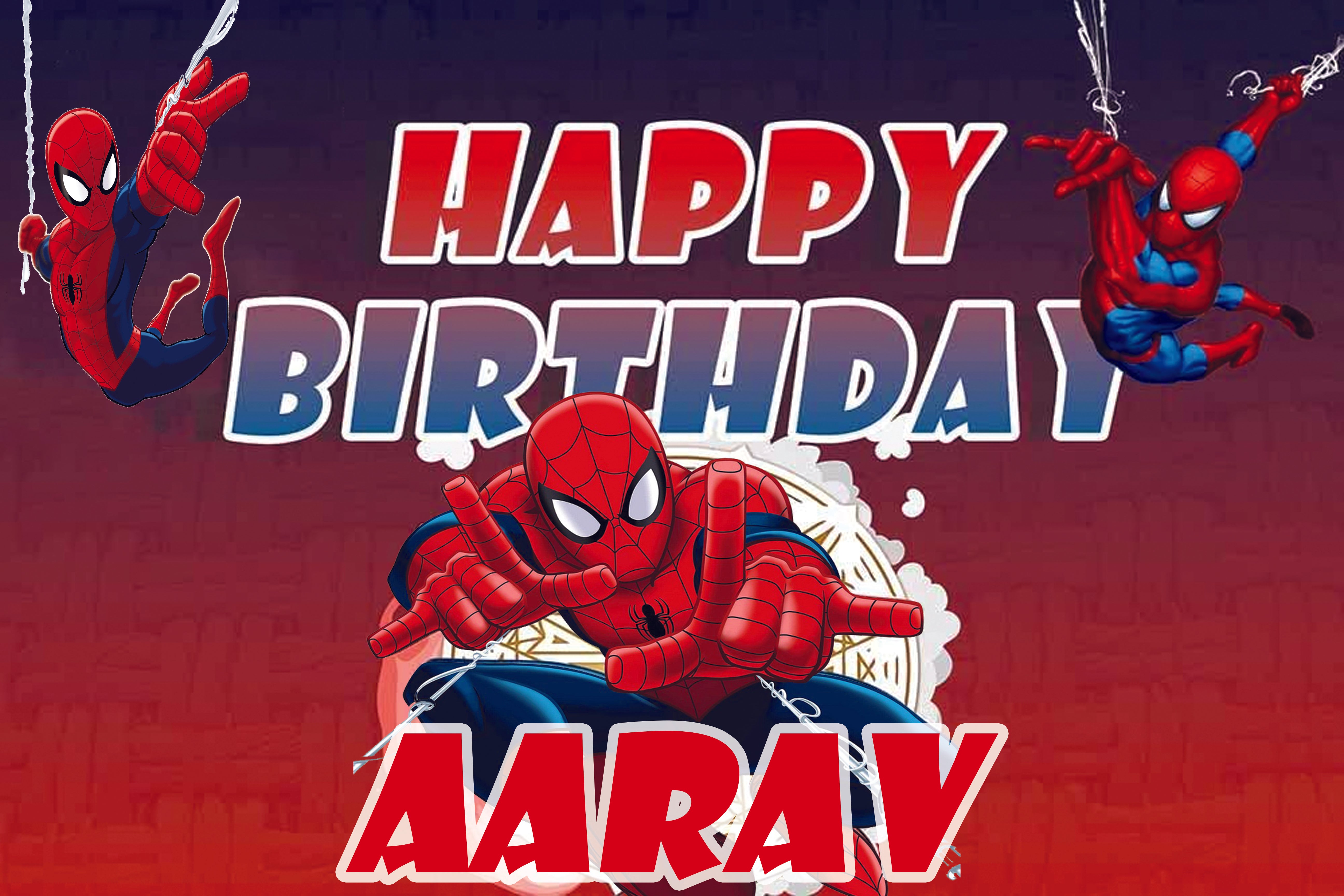 Spiderman – Theme My Party