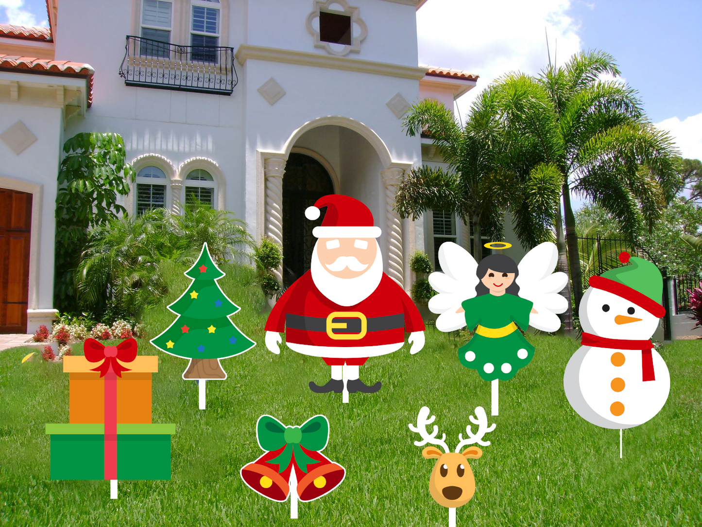 Christmas Outdoor/Indoor Cutout Decorations