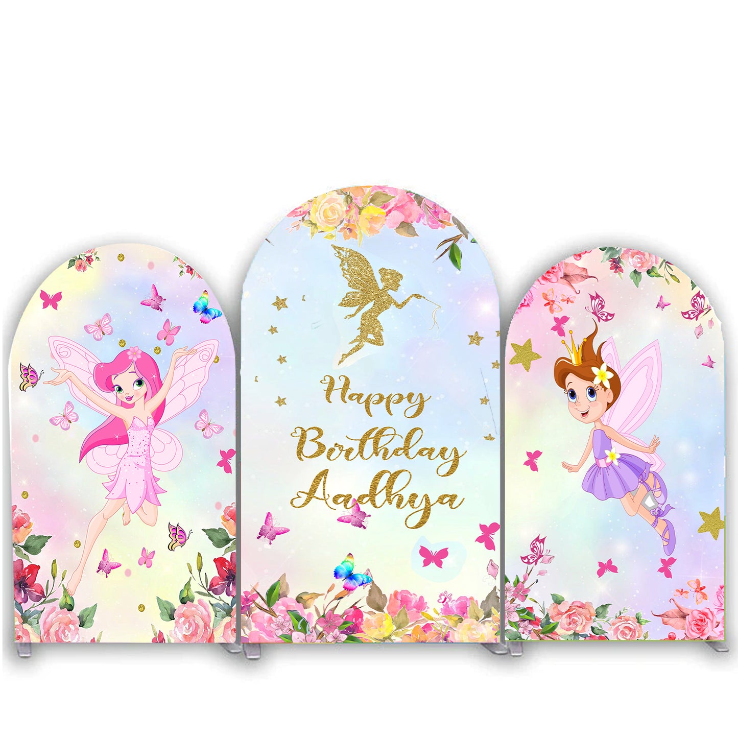 Butterfly Theme Birthday Party Arch Backdrop