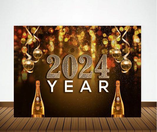 Copy of New Year Party Decorations Complete Set with Backdrop