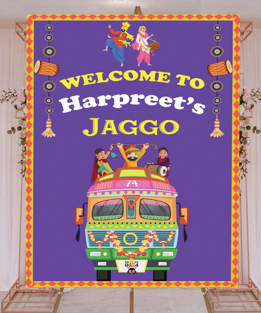 Wedding Ceremony Theme Party Welcome Board