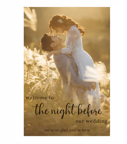 Wedding Ceremony Theme Party Welcome Board