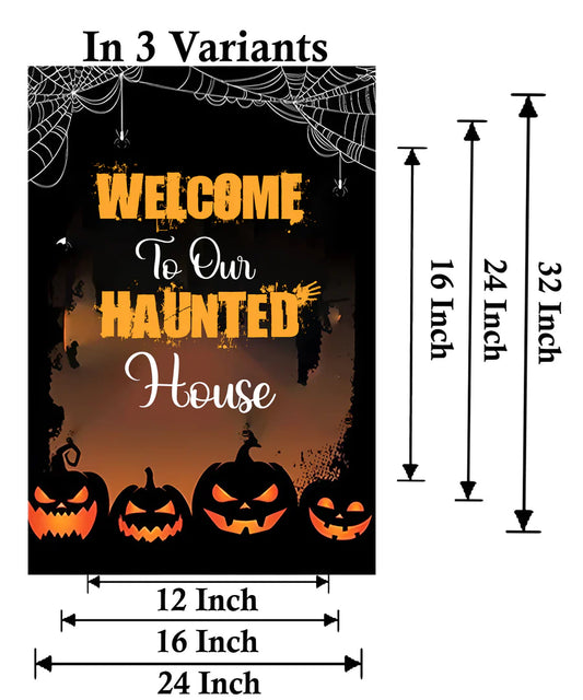 Halloween Party Welcome Board