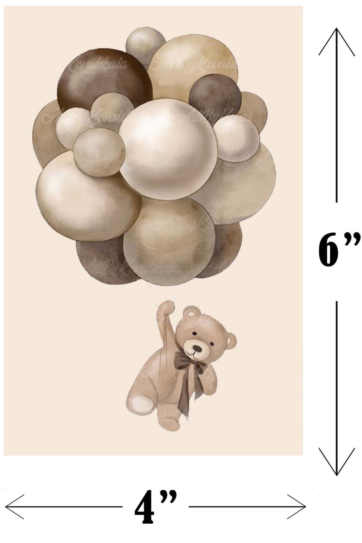 We Can Bearly Wait Baby Shower Party Banner for Decoration