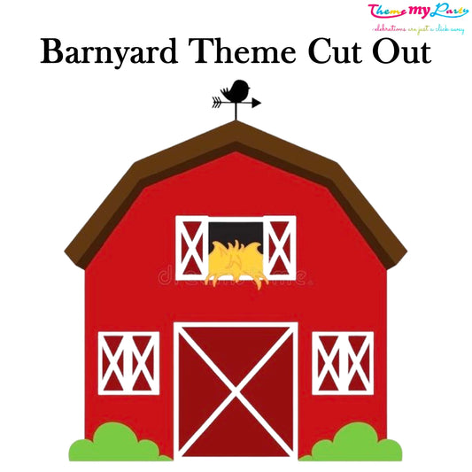 Barnyard Theme Birthday Party Cutout