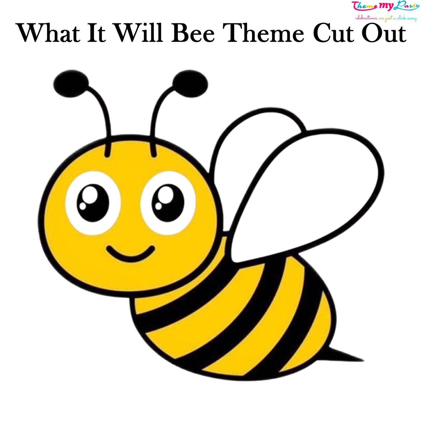 What It Will Bee Baby Shower Party Cutout