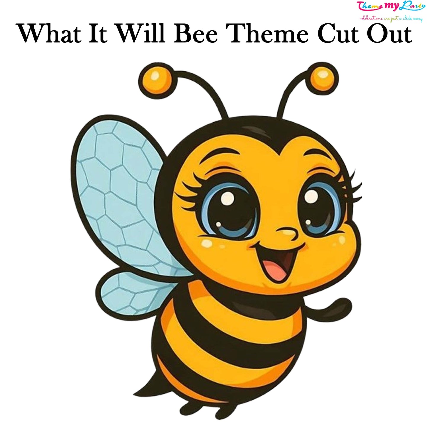 What It Will Bee Baby Shower Party Cutout