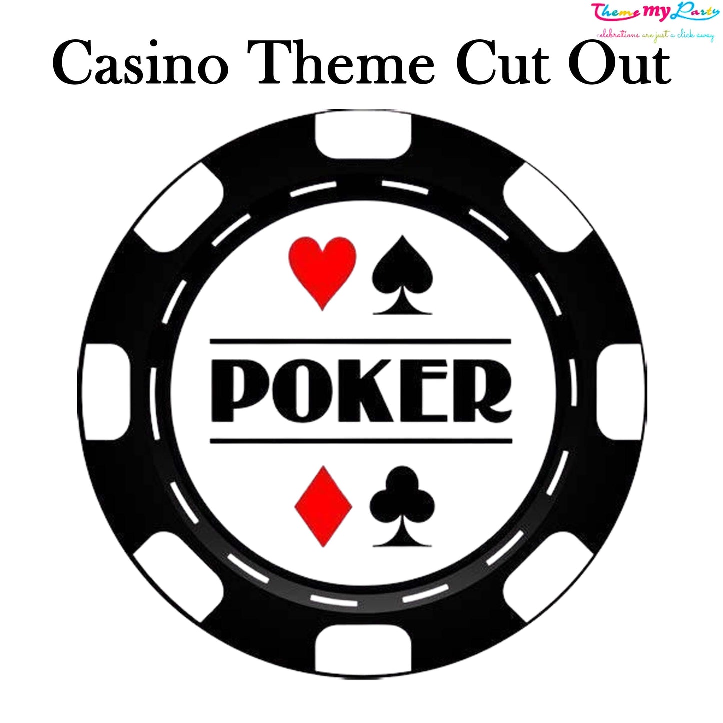 Casino Party Cutout