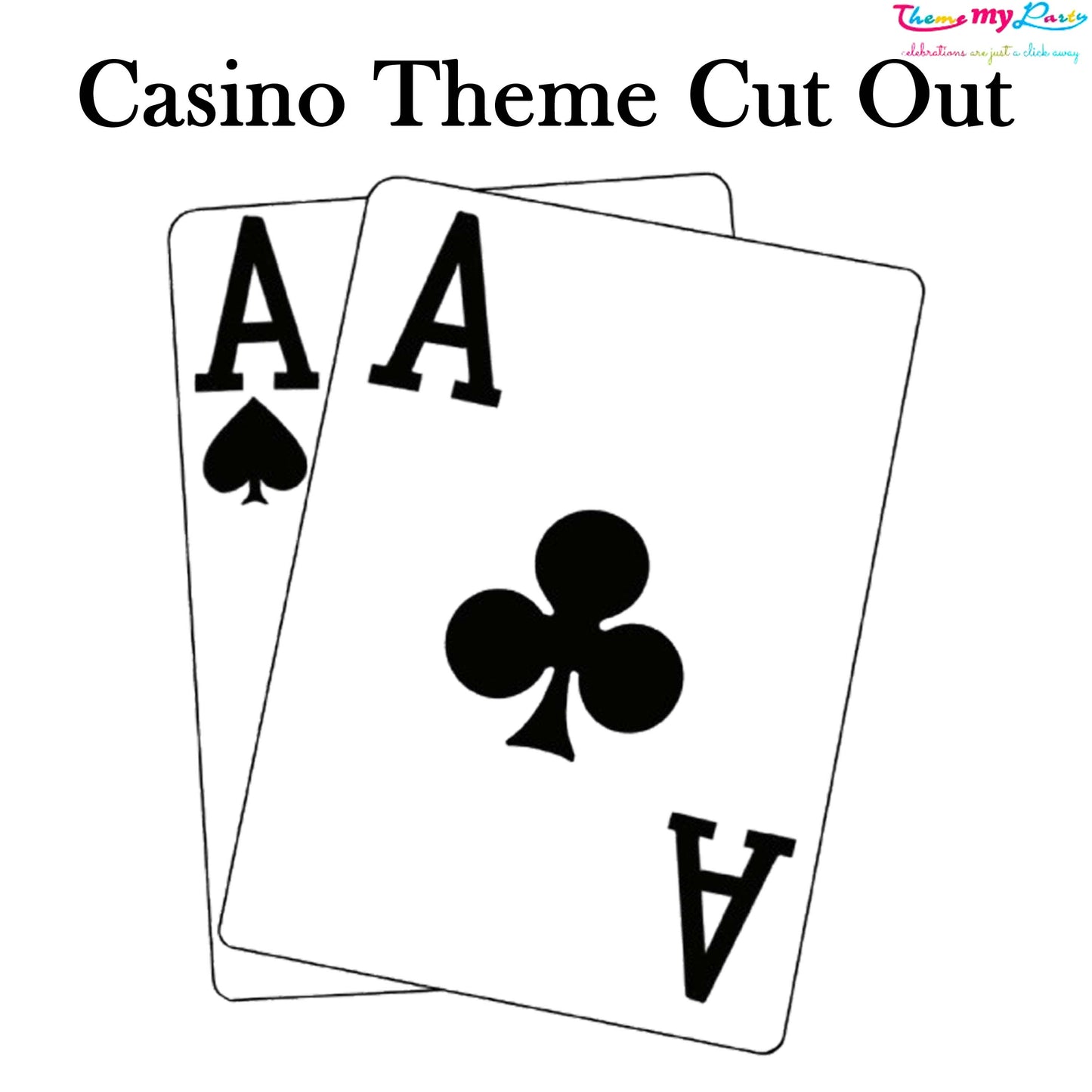 Casino Party Cutout