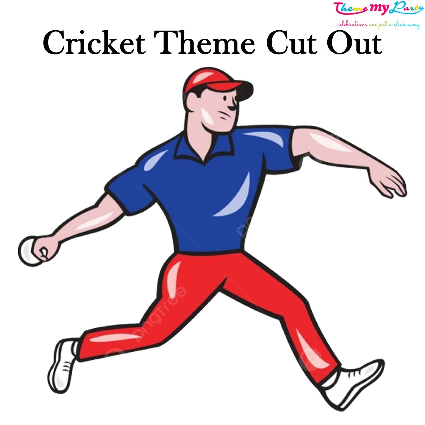 Cricket Theme Birthday Party Cutout