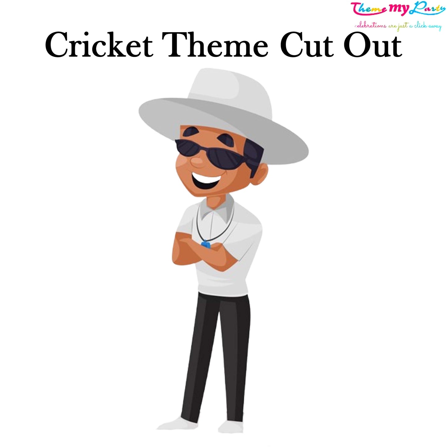 Cricket Theme Birthday Party Cutout