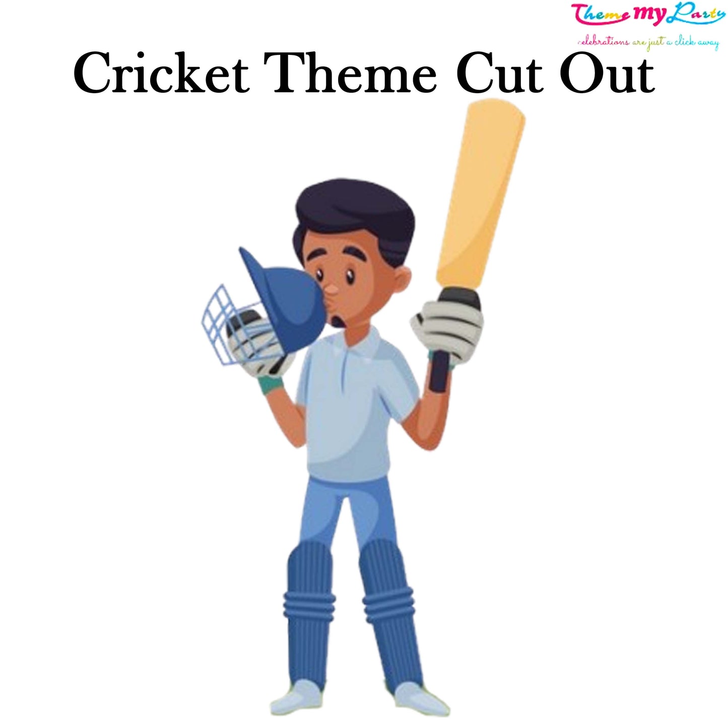 Cricket Theme Birthday Party Cutout