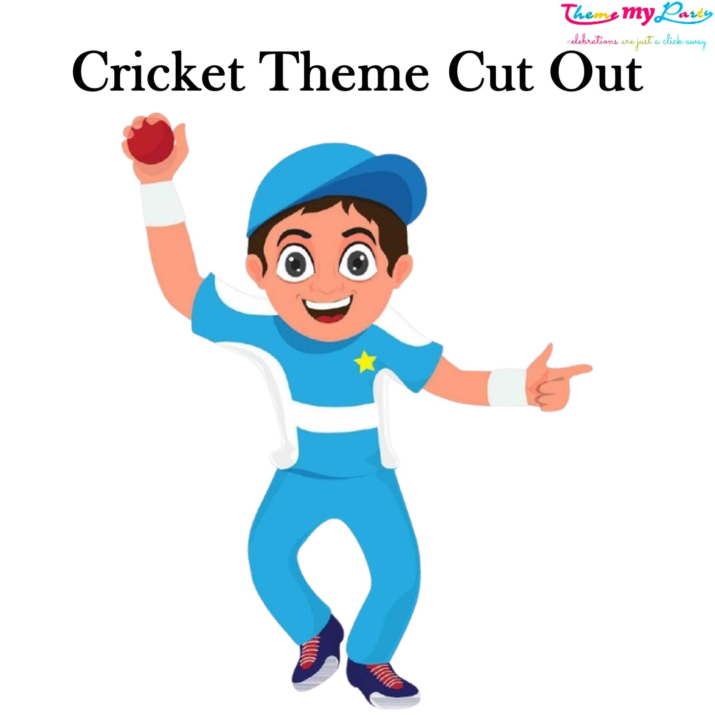 Cricket Theme Birthday Party Cutout