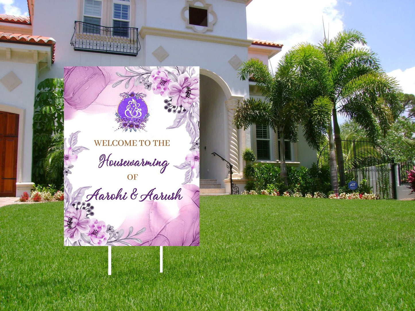 House Warming Welcome Sign Board