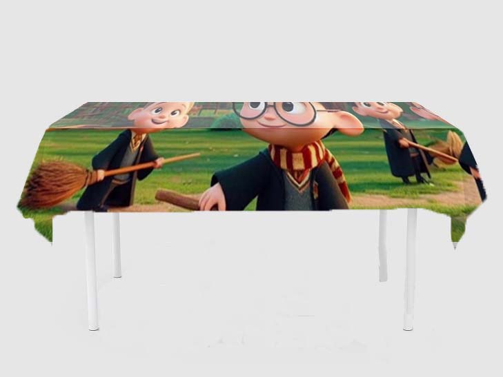 Harry Potter Theme Birthday Cake Table Cover