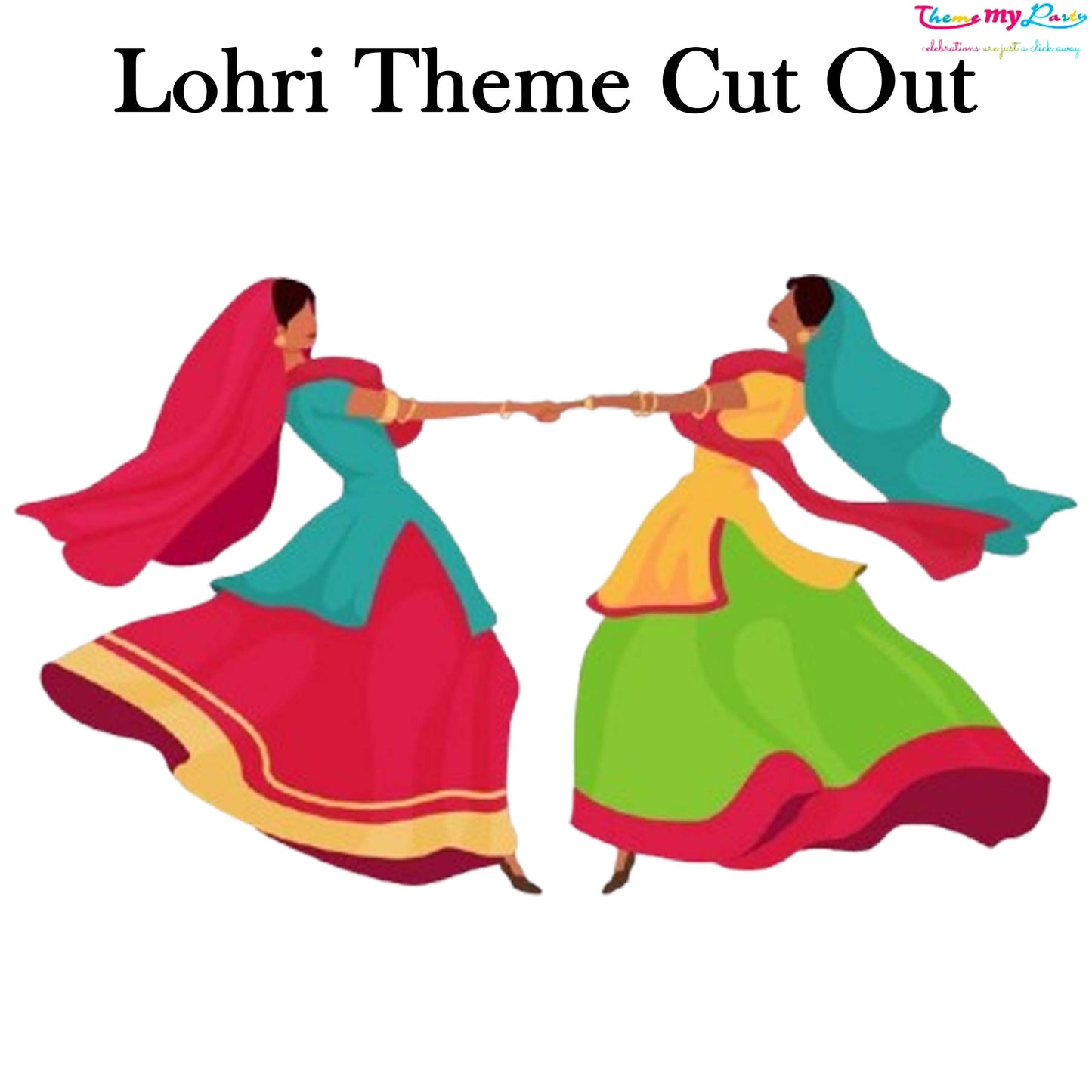 Lohri Party Cutout
