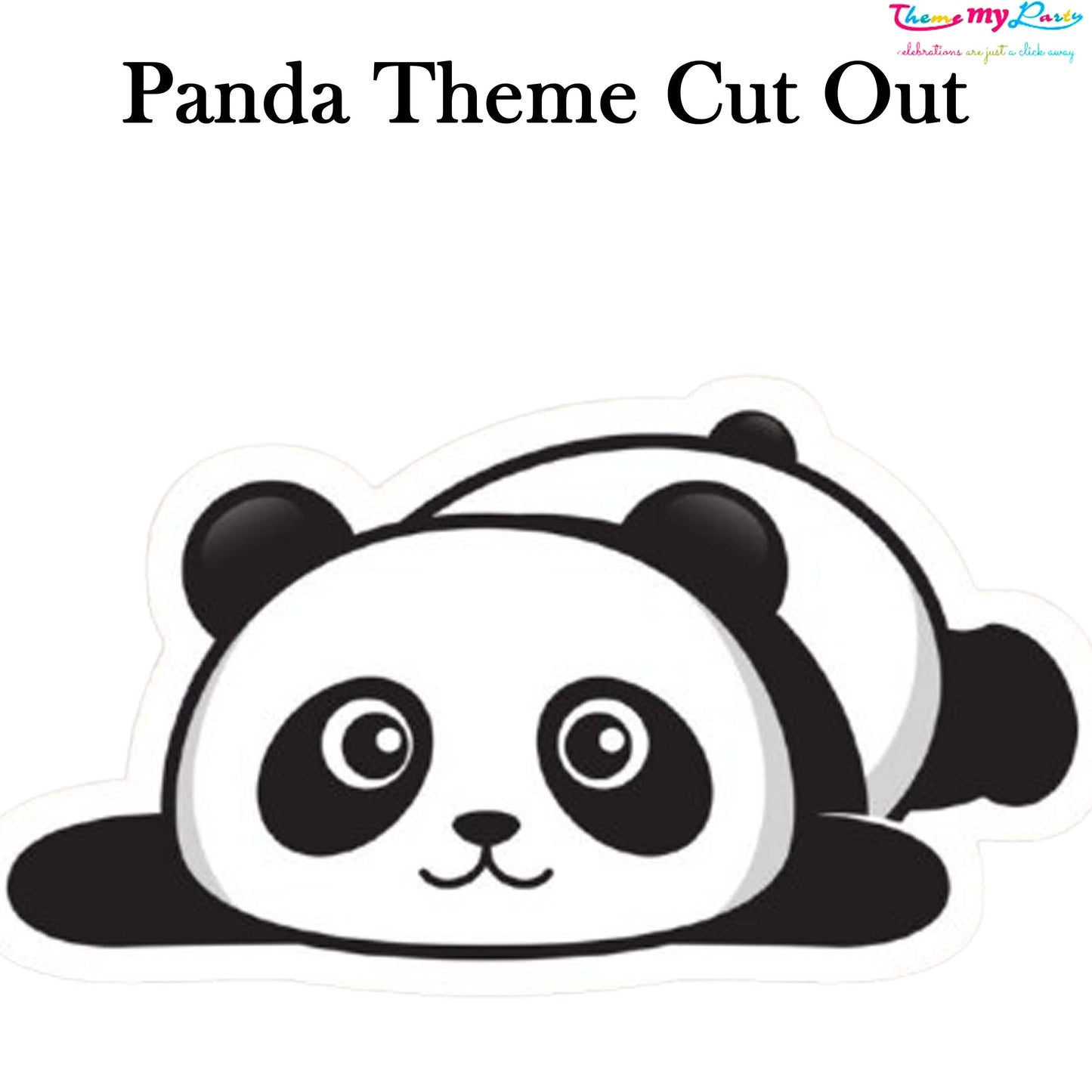 Panda Theme Birthday Party Cutout