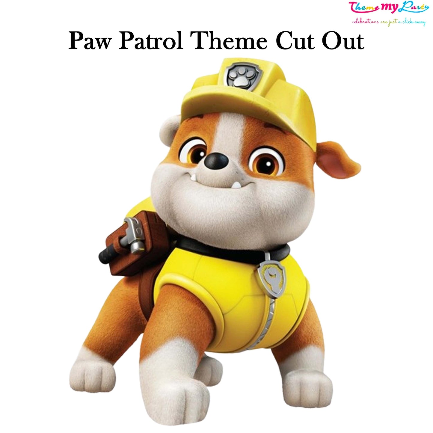Paw Patrol Theme Birthday Party Cutout