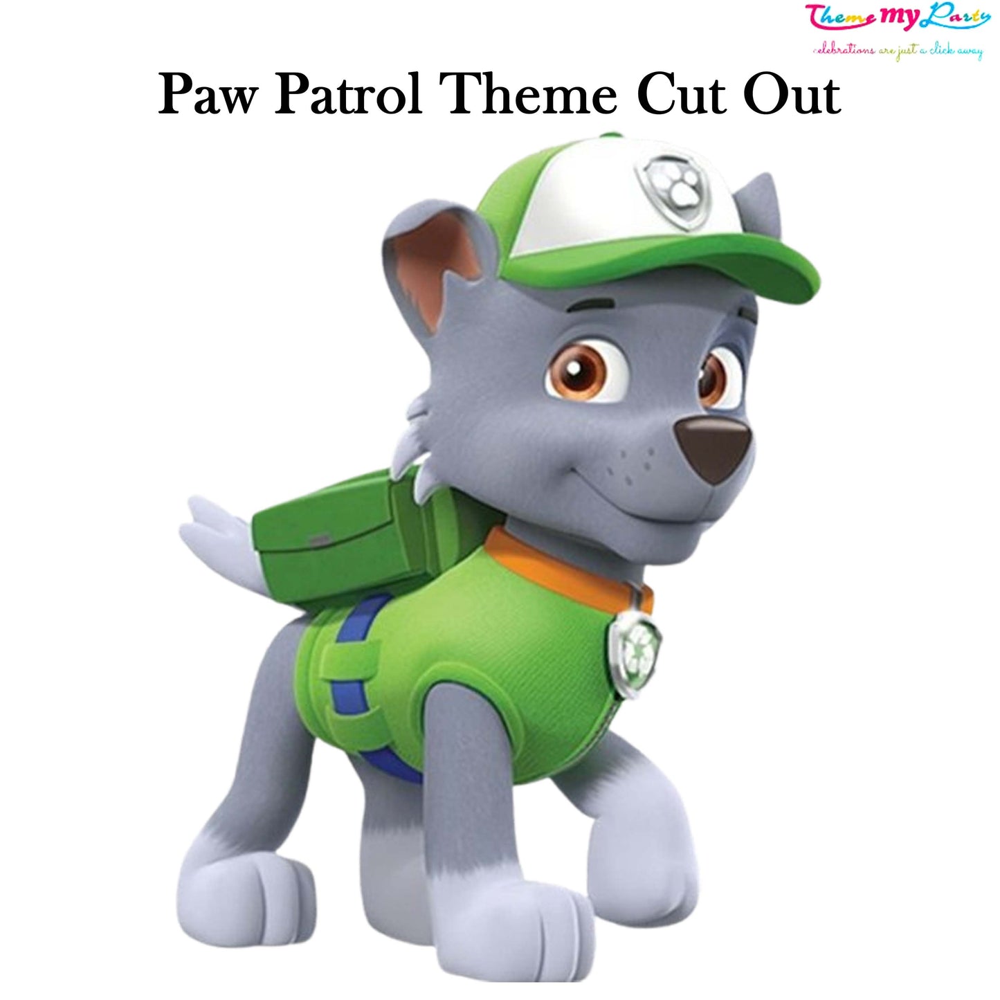 Paw Patrol Theme Birthday Party Cutout