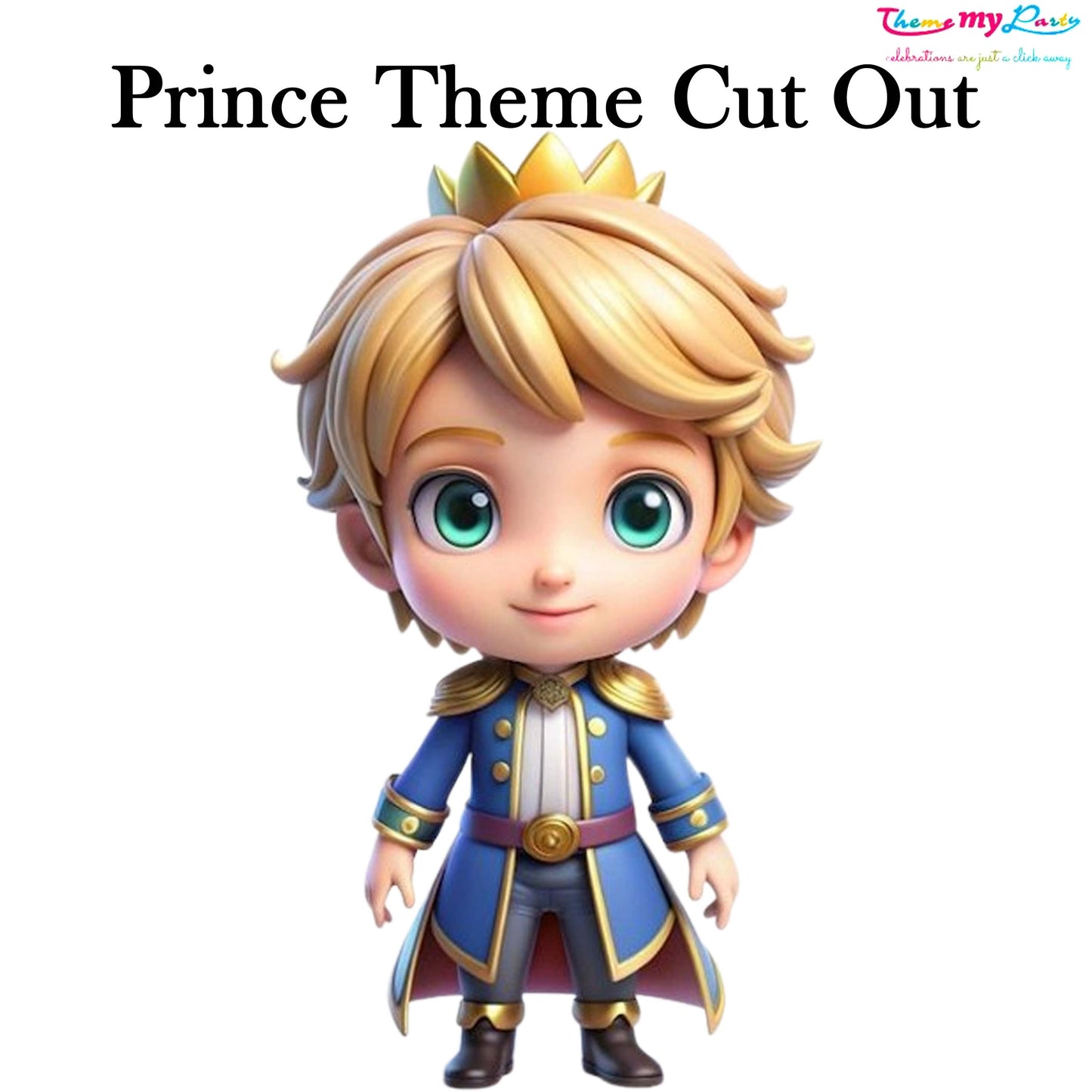 Prince Theme Birthday Party Cutout