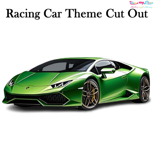 Car Theme Birthday Party Cutout