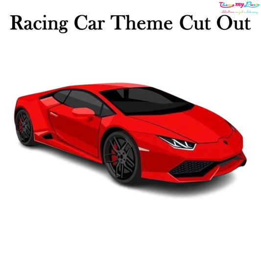 Car Theme Birthday Party Cutout