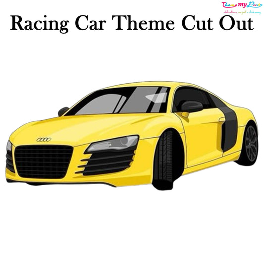 Car Theme Birthday Party Cutout