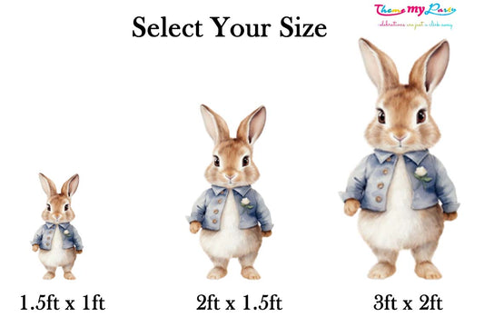 Some Bunny Is One Theme Birthday Party Cutout