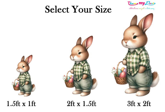 Some Bunny Is One Theme Birthday Party Cutout