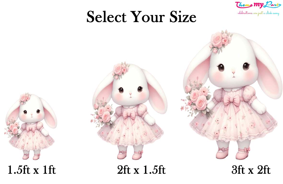 Some Bunny Is One Theme Birthday Party Cutout