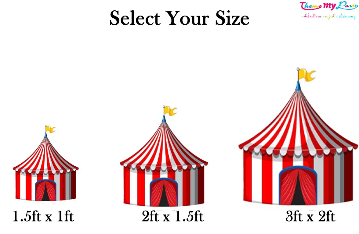 Carnival Theme Birthday Party Cutout