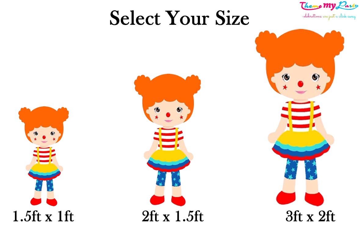 Carnival Theme Birthday Party Cutout