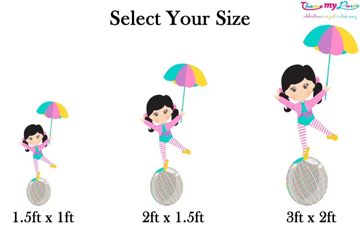 Carnival Theme Birthday Party Cutout