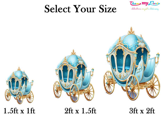 Cinderella Theme Birthday Party Cutout